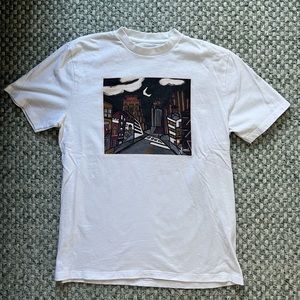 Aime Leon Dore cityscape t shirt